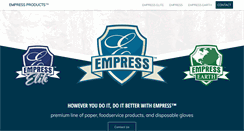 Desktop Screenshot of empress-products.com